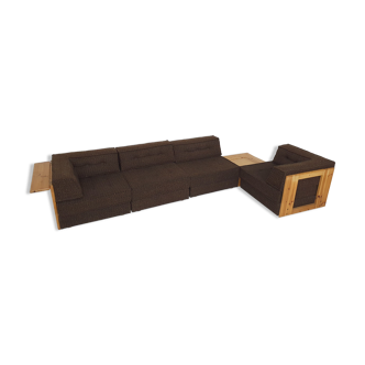 Mid-century modulair sofa by Vilka, Finland 1960's