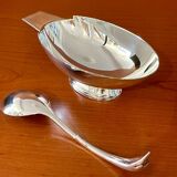 Christofle Gallia sauce boat by Christian Fjerdingstad, Swan model