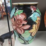Vase signed Vallauris
