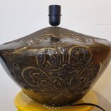 Glazed ceramic lamp base 1970