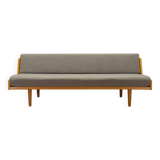 Beech sofa, Danish design, 1960s, designer: Hans. J. Wegner, manufacture: G