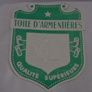 Parure de drap brodée, ancienne