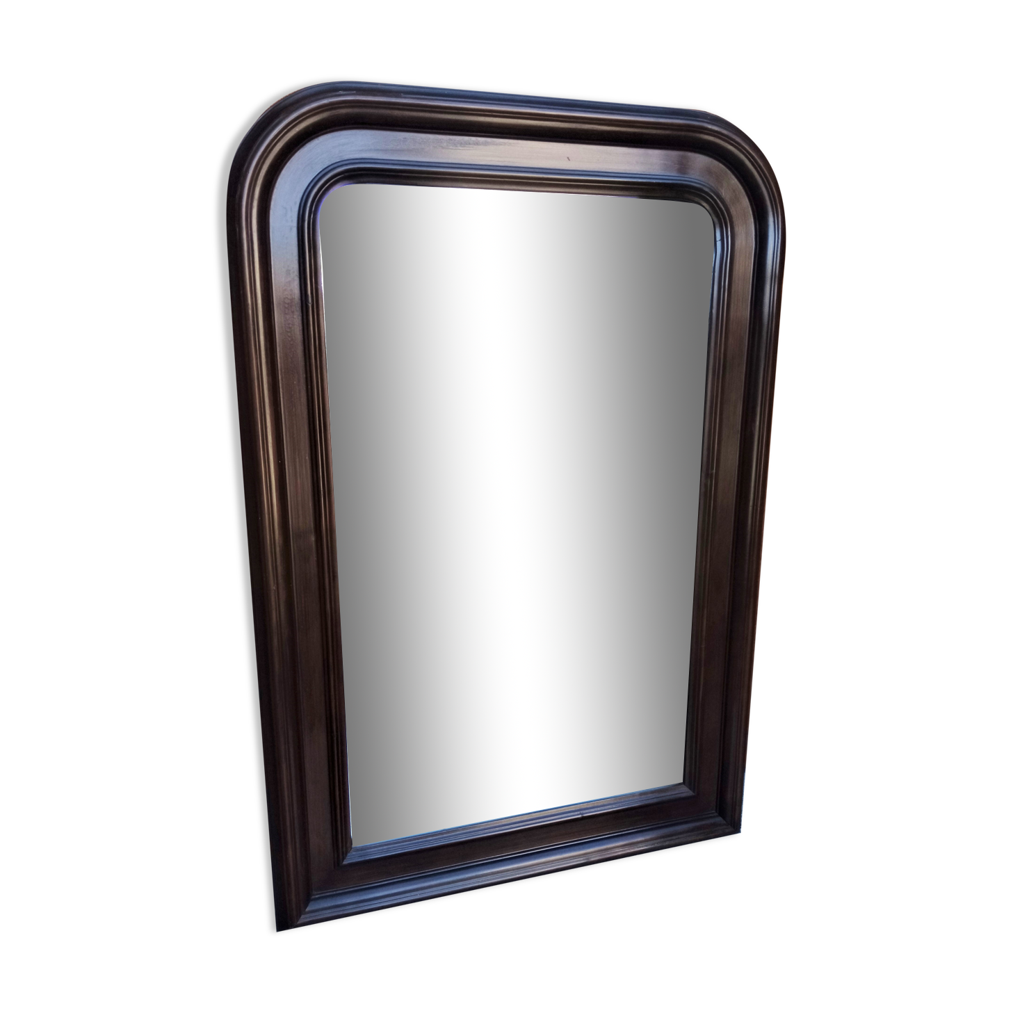 Arched mirror of napoleon III period and style - 82 x 55 cm