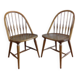Pair of Ercol Windsor chairs