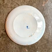 Assiette delft en porcelaine bleue
