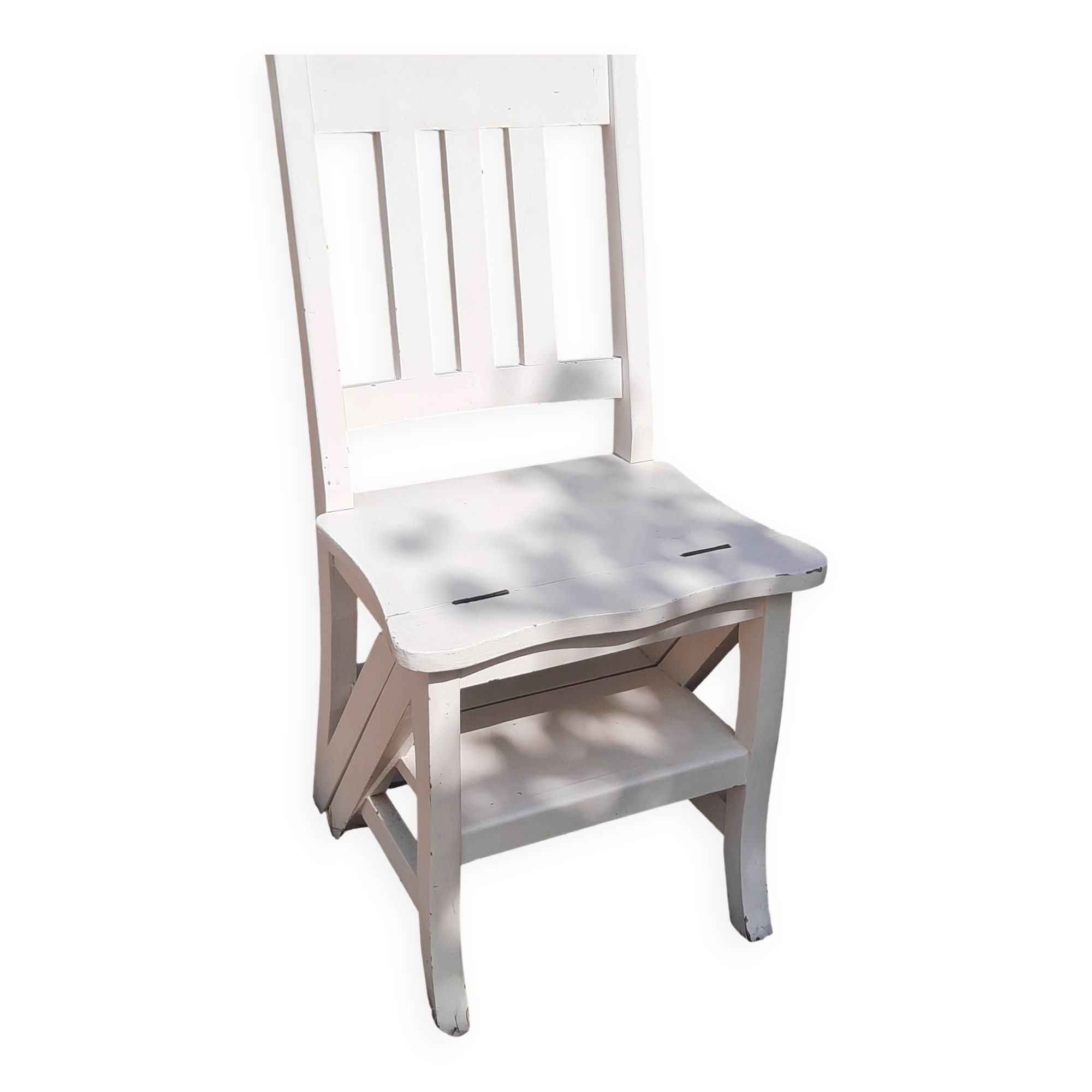 step stool/library chair
