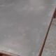 Table de ferme zinc.