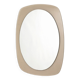 Vintage 1970s organic mirror – Modernist design