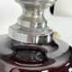 Space age Table lamp in chrome and lacquer. Italy 1970s