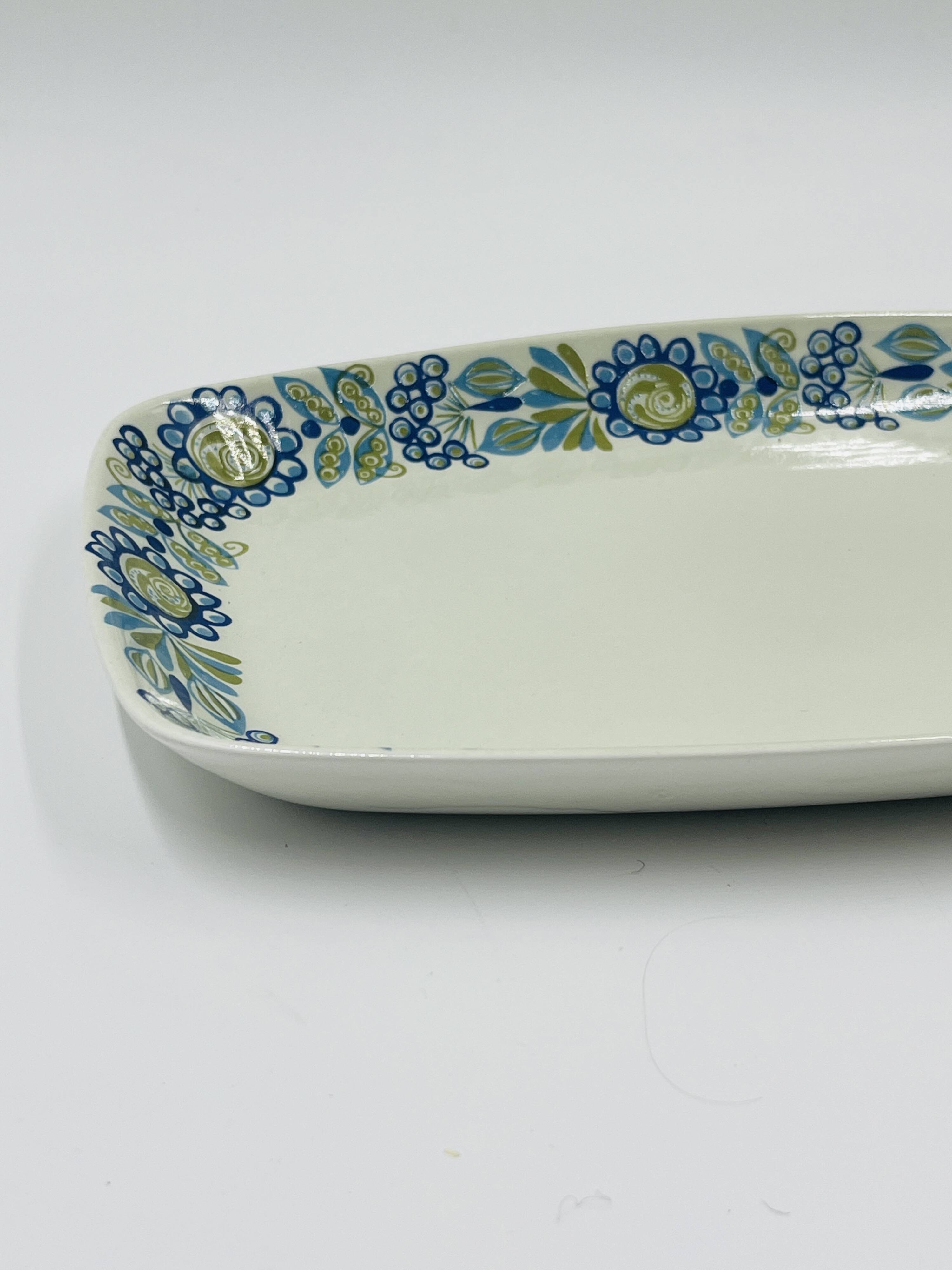 Plat "Tor Viking" Figgjo Norvège – Design 70s