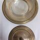 Glass and Brass Candy Dish with Bowl