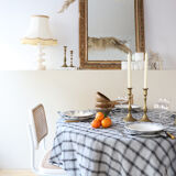 2 candle holders and 2 tea towels — All fire all flame #55