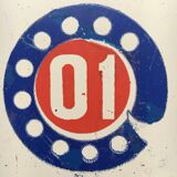 Former plate emaillee soviet "firefighters" cccp