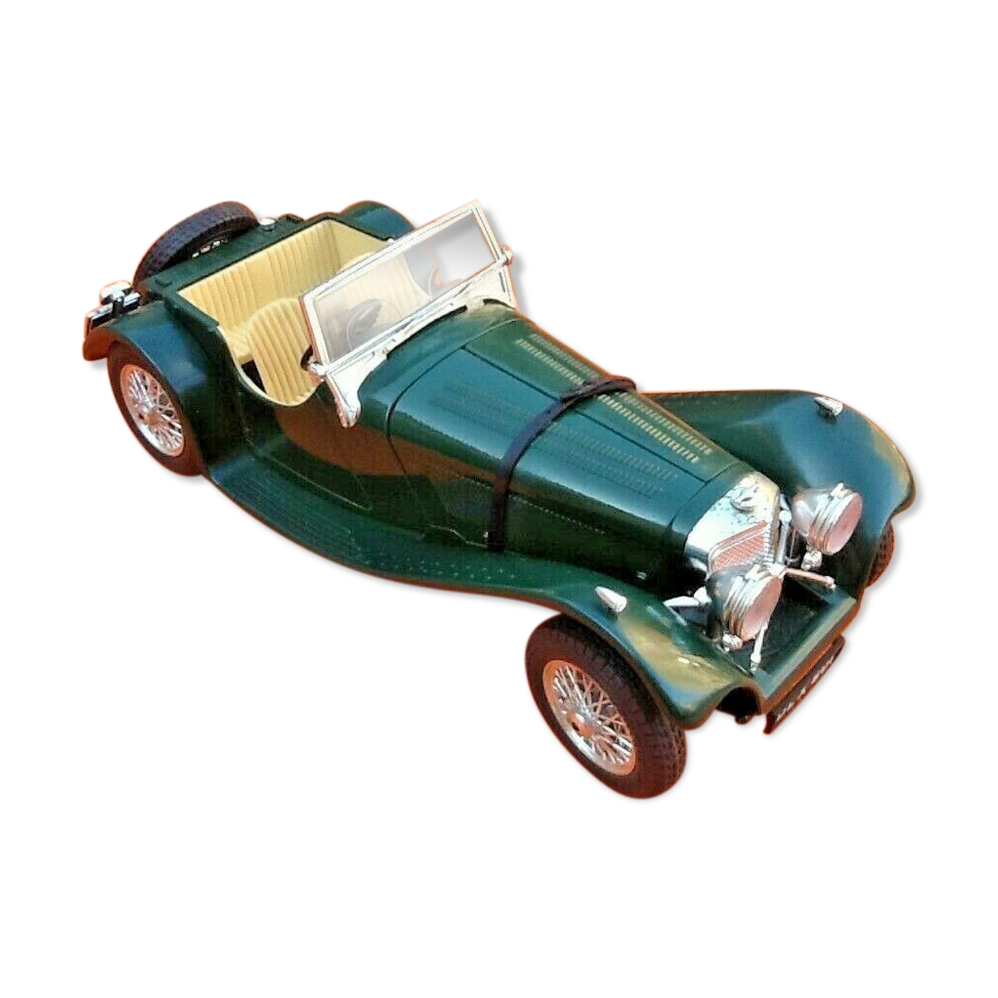 Jaguar SS100 miniature car (1937) Burago