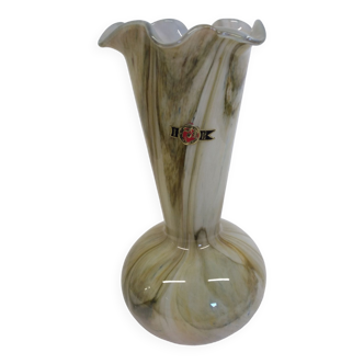 Vase en opaline italienne