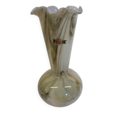 Italian opaline vase