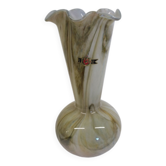 Italian opaline vase