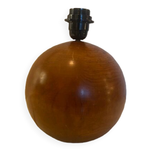 Pied de lampe en bois