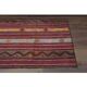1970s Turkish Hand-Knotted Wool Cotton Purple Area Rug 100x134