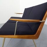 Boomerang Sofa by Hans Mitzlaff for Eugen Schmidt Soloform, Germany, 1950s