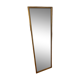 Large and old wooden mirror