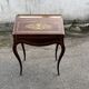 Napoleon III secretary desk in rosewood and brass marquetry