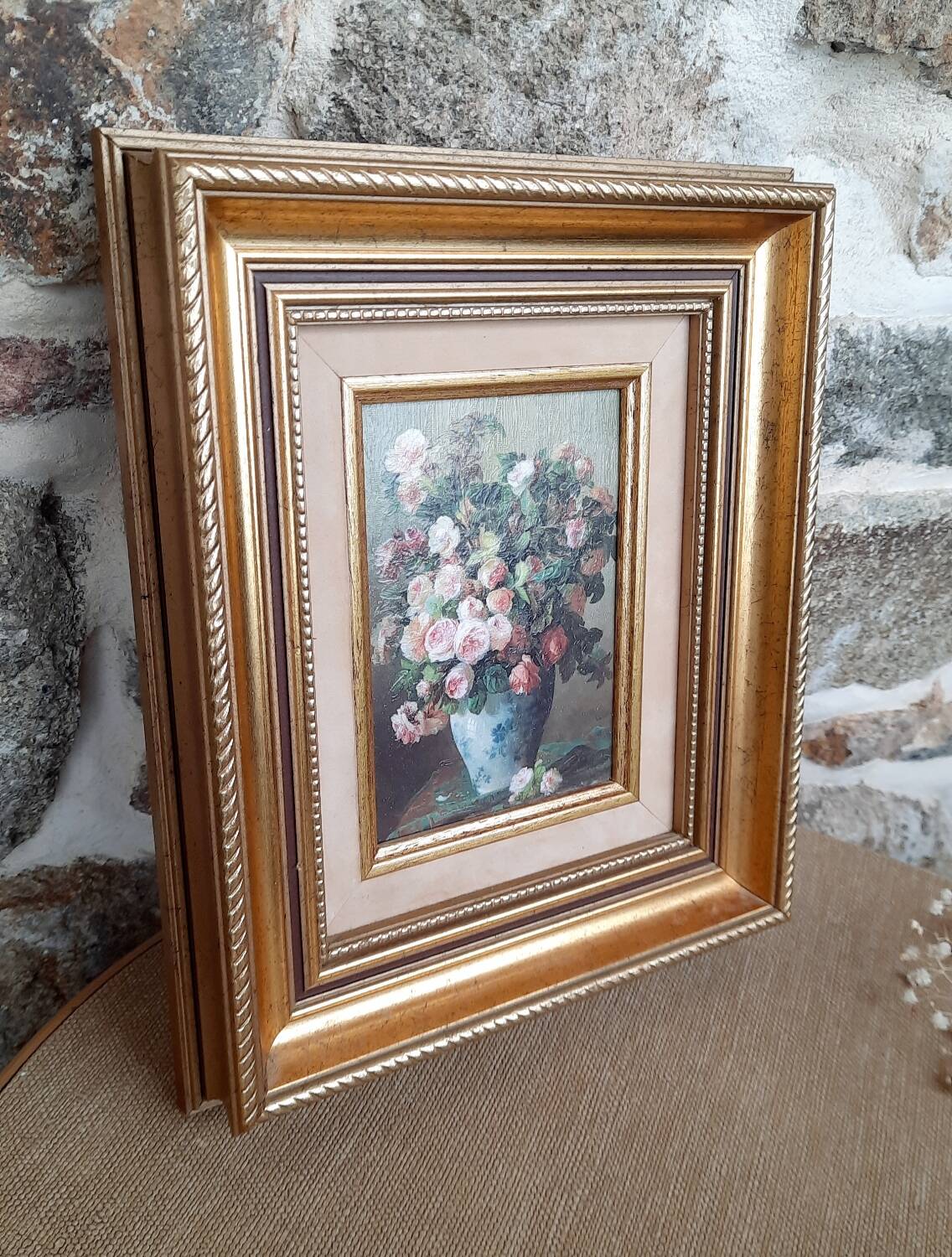 Flower bouquet painting