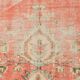 5x8 Turkish Pale Red & Cream Vintage Rug, 147x243Cm