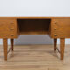 Mid-century freestanding oak desk, 1960s