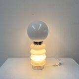 Vintage Italian Murano glass table lamp by Carlo Nason for AV Mazegga, 1960s