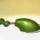 Industrial lamp green vintage industry 1960-70