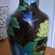 Vase cloisonné chinois