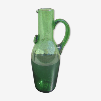 Vintage glass pitcher