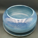 Blue ceramic bowl and its undercut