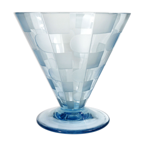 Vase conique art déco,