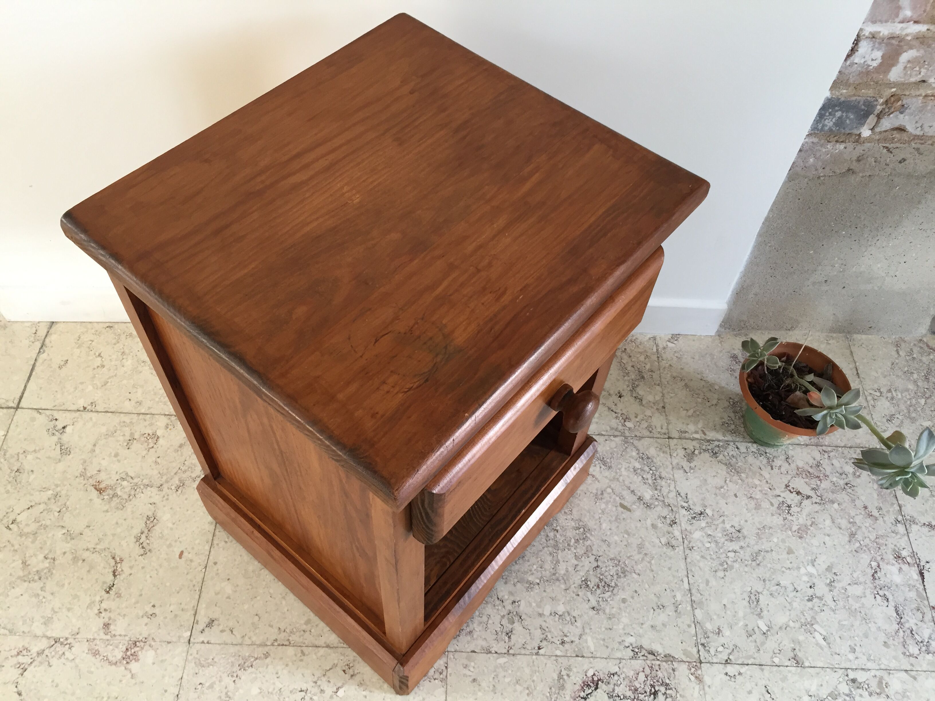Table de chevet vintage