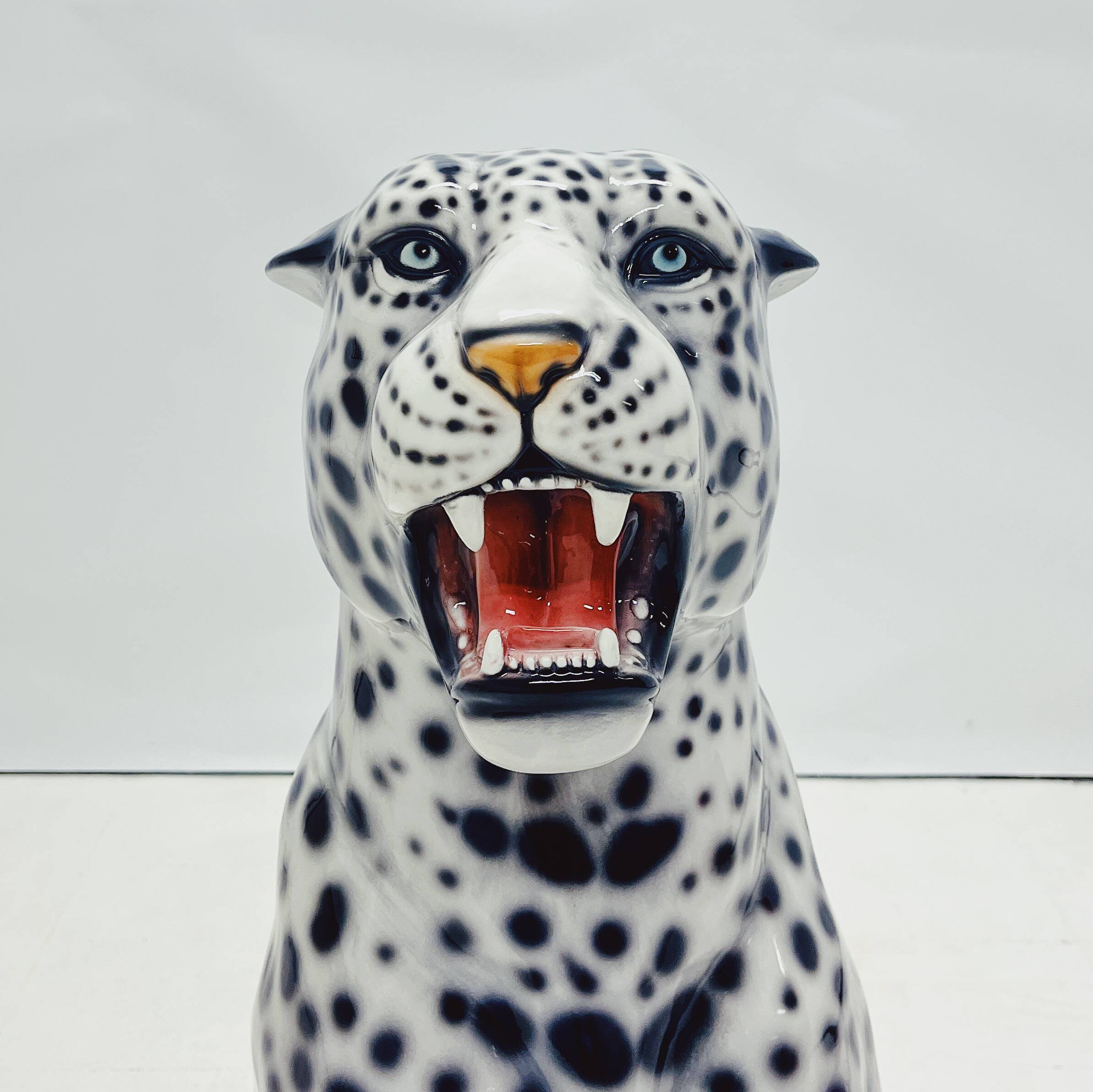 Snow Leopard Ceramic