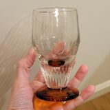 Old two-tone absinthe glass