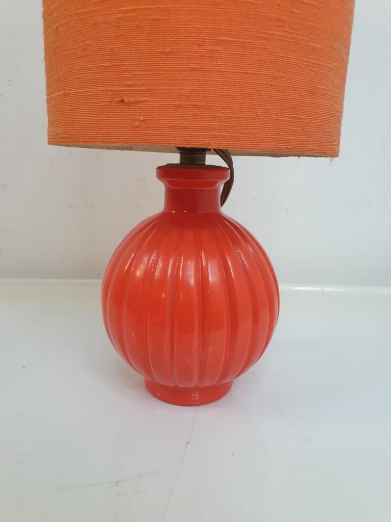 Vintage lamp orange 70's