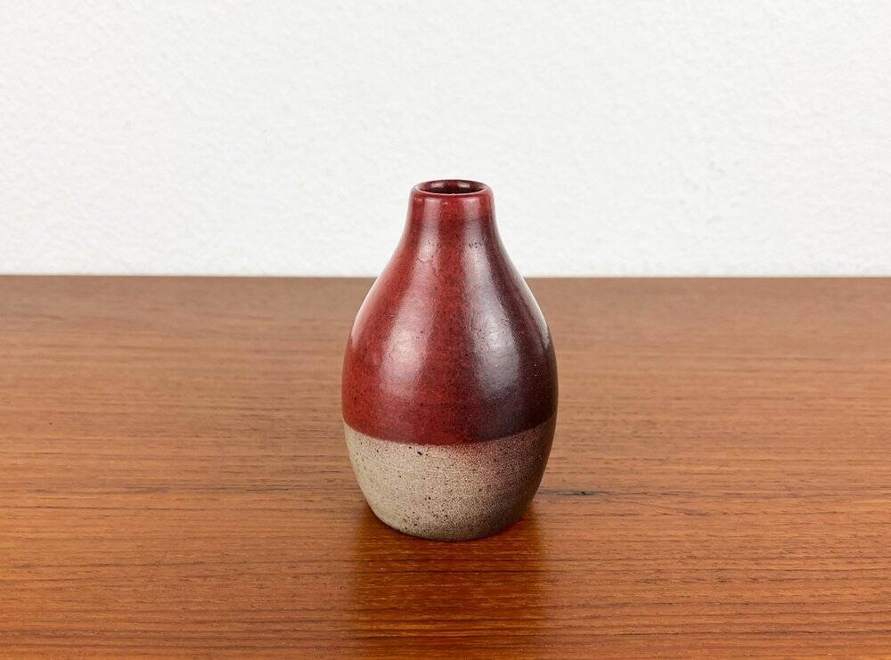 Ceramic vase from a German workshop from the mid-century by Jürgen Riecke, 1960s.
