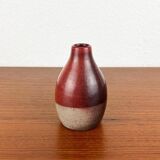 Ceramic vase from a German workshop from the mid-century by Jürgen Riecke, 1960s.