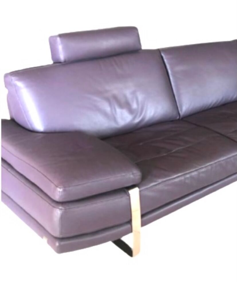 Bo Concept leather corner sofa