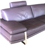 Bo Concept leather corner sofa