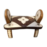 Vintage camel saddle stool 1960