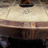 Coffee table signed barrois de vallauris