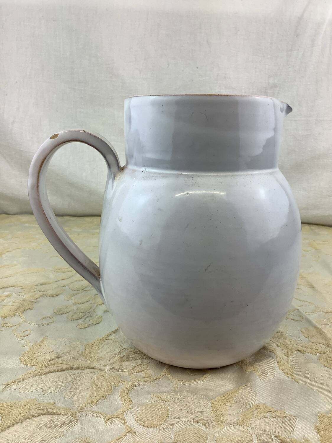 Vintage hand painted pitcher