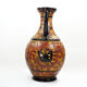 Mid-Century Carved and Glazed Italian Pottery Vase