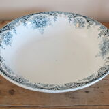 Plat creux en Terre de Fer St Amand Pompadour