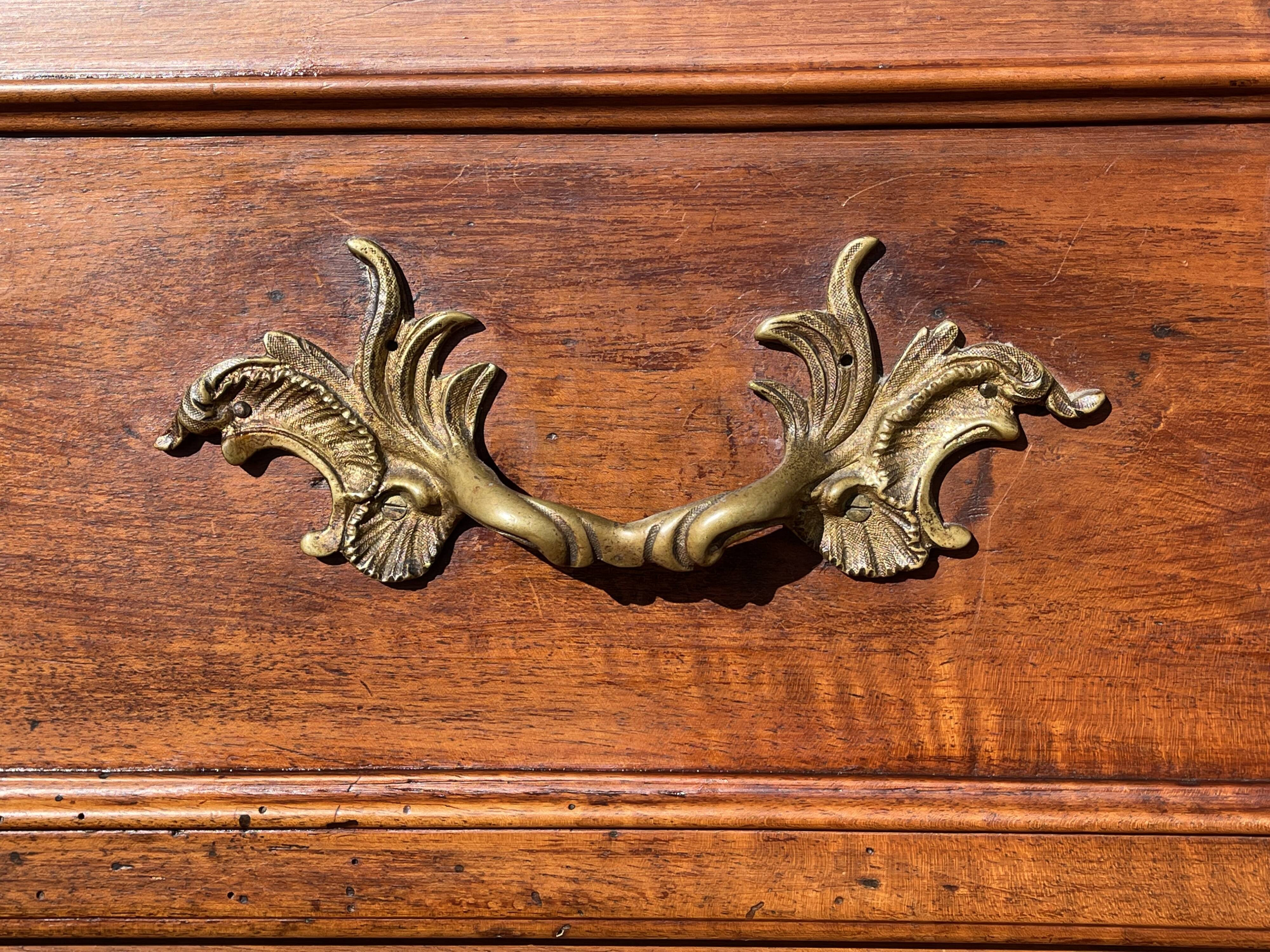 Louis XV Period Walnut Commode, 18th Century
