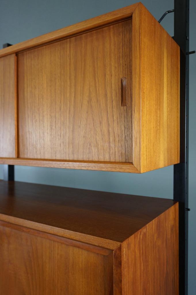 Royal System freestanding wall unit by Poul Cadovius